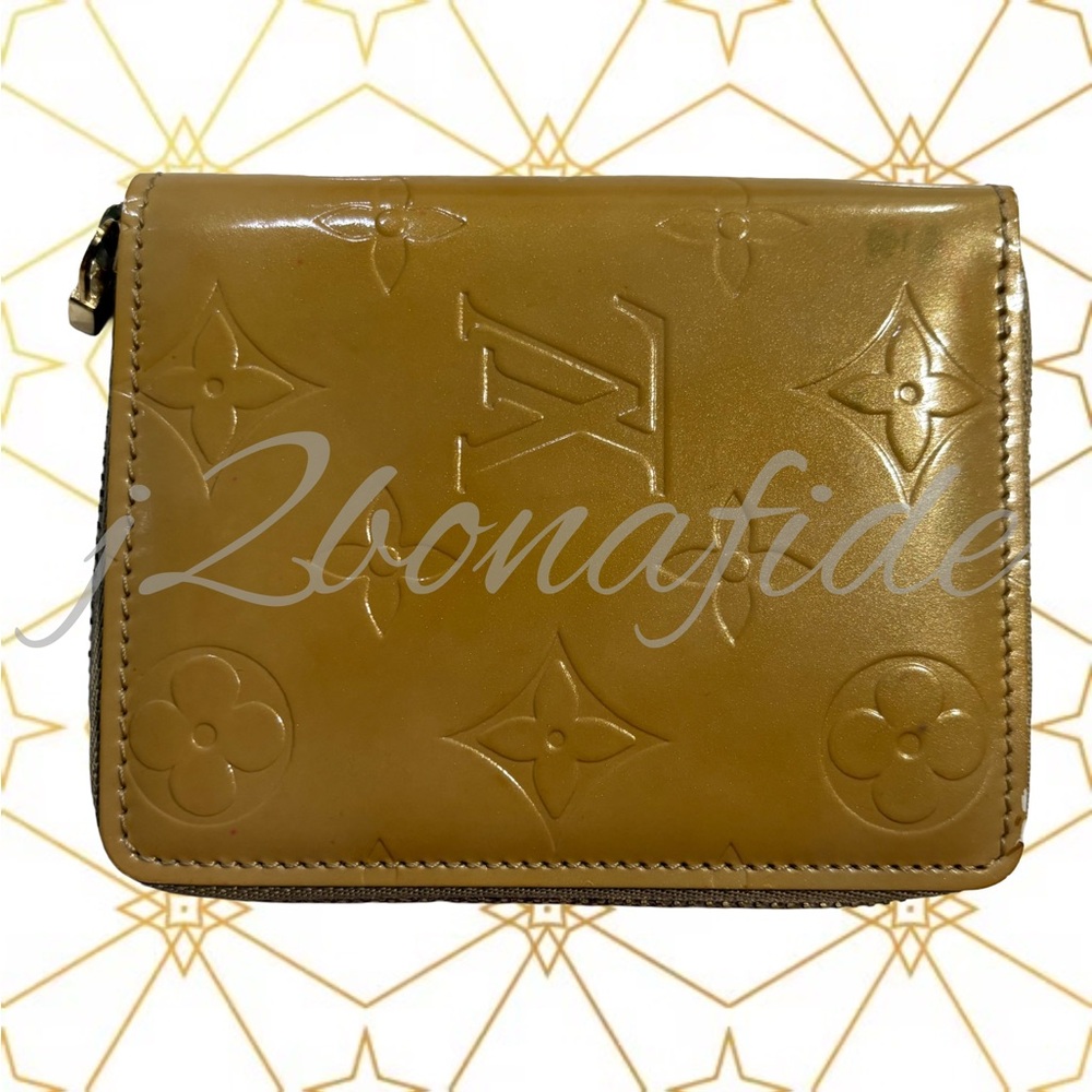 Louis Vuitton Vernis Broome Zip Wallet